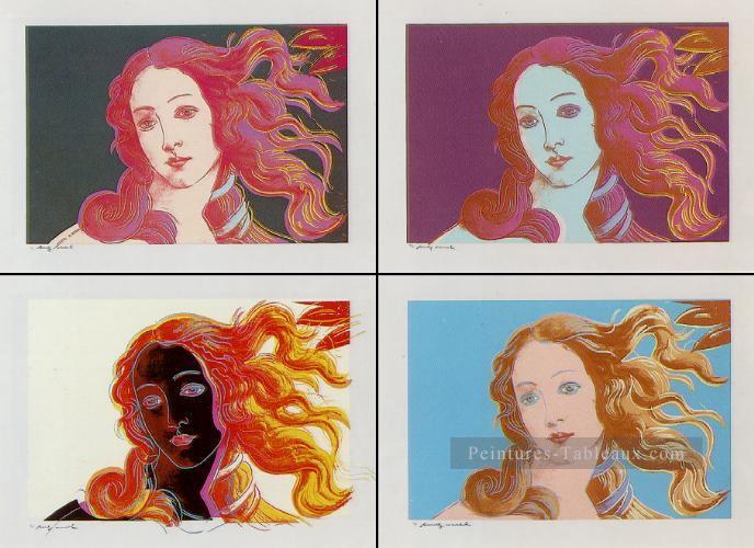 Venere Dopo Botticelli Andy Warhol Oil Paintings